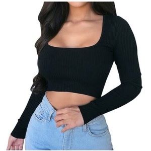 Ribbed crop